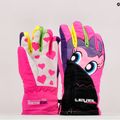 Gyermek snowboard kesztyű Level Lucky pink 4146 7