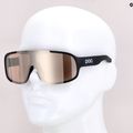 Kerékpáros szemüveg POC Aspire uranium black/brown/silver mirror 7