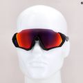 Oakley Flight Jacket kerékpáros szemüveg fekete-ibolya 0OO9401 7