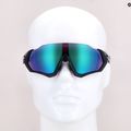 Oakley Flight Jacket kerékpáros szemüveg fekete-ibolya 0OO9401 7