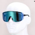Kerékpáros szemüveg POC Devour uranium black/grey/deep green mirror 7