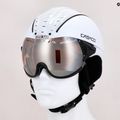 CASCO síbukósisak SP-2 Carbonic Visor fehér 07.3737 11