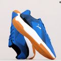 PUMA Varion Jr kék gyermek röplabda cipő 10658506 12