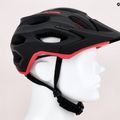 Kerékpáros sisak Alpina Carapax 2.0 black/red matte 10