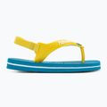 Havaianas Baby Brasil Logo II szandál fehér/kék/zöld/sárga 2