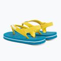 Havaianas Baby Brasil Logo II szandál fehér/kék/zöld/sárga 3