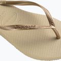 Havaianas Slim sand grey / light golden női flip-flop papucs 12