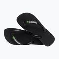 Havaianas Brasil Logo flip flop fekete H4110850 11