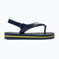 Havaianas Baby Brasil Logo II navy blue / citrus yelloew gyermek szandál 2