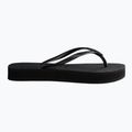 Női Havaianas Slim Platform flip flopok fekete 2