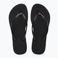 Női Havaianas Slim Platform flip flopok fekete 3