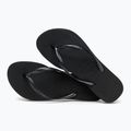 Női Havaianas Slim Platform flip flopok fekete 4