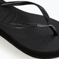 Női Havaianas Slim Platform flip flopok fekete 5