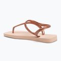 Női Havaianas Flash Urban balett rózsaszín/aranypiros szandálok 3