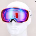 Síszemüveg Alpina Granby Q-Lite white gloss/blue sph 10
