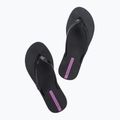 Ipanema Diversa fekete/lila női flip flopok 3