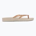 Női flip-flop papucsok Ipanema Bossa Soft V beige/gold 2