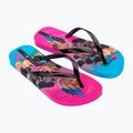 Női flip-flop papucsok Ipanema Graffiti V pink/black/blue