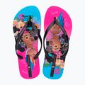 Női flip-flop papucsok Ipanema Graffiti V pink/black/blue 2