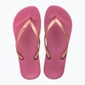 Női flip-flop papucsok Ipanema Anat Tan lilac/metallic pink 2
