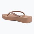 Női flip-flop papucsok Ipanema Mesh Chic Plat brown/glitter 3