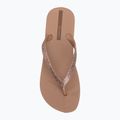 Női flip-flop papucsok Ipanema Mesh Chic Plat brown/glitter 5