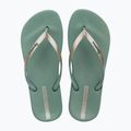Női flip-flop papucsok Ipanema Anat Connect II green/gold 2