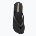 Női flip-flop papucsok Ipanema Mesh XI Plat black/black/gold 5