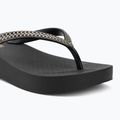 Női flip-flop papucsok Ipanema Mesh XI Plat black/black/gold 7