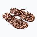 Női flip-flop papucsok Ipanema Animal Print beige/bronze/bronze