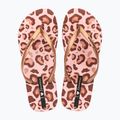 Női flip-flop papucsok Ipanema Animal Print beige/gold 2