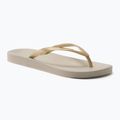 Női Ipanema Anat Tan bézs és arany flip flop 81030-23097