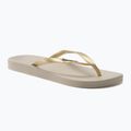 Női Ipanema Anat Tan bézs és arany flip flop 81030-23097 2
