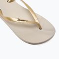 Női Ipanema Anat Tan bézs és arany flip flop 81030-23097 8
