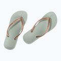 Női flip-flop papucs Ipanema Anat Tan green/gold 2