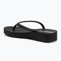 Női Ipanema Mesh Chic Plat fekete/glitter fekete flip flopok 3