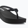 Női Ipanema Mesh Chic Plat fekete/glitter fekete flip flopok 7