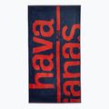 Havaianas Logo XL navy / red törölköző