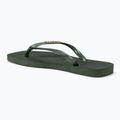 Havaianas Square Logo Metallic green olive női flip-flop papucs 3