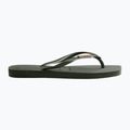 Havaianas Square Logo Metallic green olive női flip-flop papucs 9