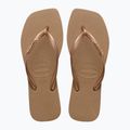 Havaianas Square Logo Metallic rose gold / rose gold női flip-flop papucs 11