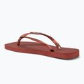 Havaianas Square Logo Metallic mahogany női flip-flop papucs 3