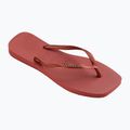 Havaianas Square Logo Metallic mahogany női flip-flop papucs 8