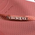 Havaianas Square Logo Metallic mahogany női flip-flop papucs 12