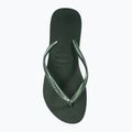 Havaianas Slim Crystal Sw II olive green női flip-flop papucs 6