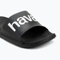Havaianas Classic Logomania flip-flop tengerészgyalogos feketék 7