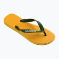Havaianas Brasil Logo pop yellow flip-flop papucs 8