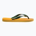 Havaianas Brasil Logo pop yellow flip-flop papucs 9