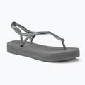 Havaianas Luna Flatform grey steel női szandál