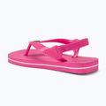 Havaianas Baby Brasil Logo II pink flux / white gyermek szandál 3